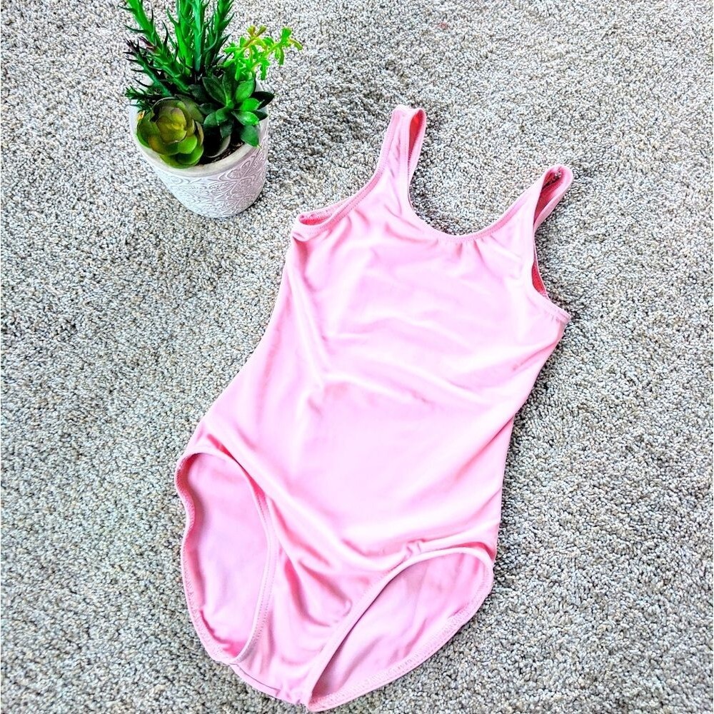 Girls Pink Ballet Leotard Balera Small